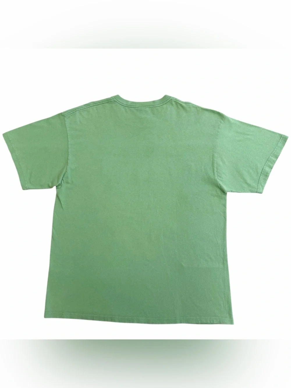Vintage 90s Guess Jeans USA Green Big Classic Logo Short Sleeve T Shirt Size XL - Picture 4 of 7